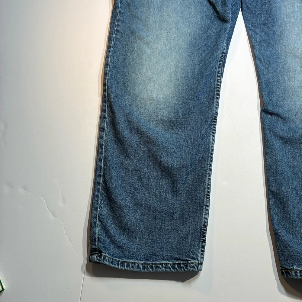 Levi's 502 Taper Jeans Men's Size 48x32 Blue Stretch Denim Big & Tall